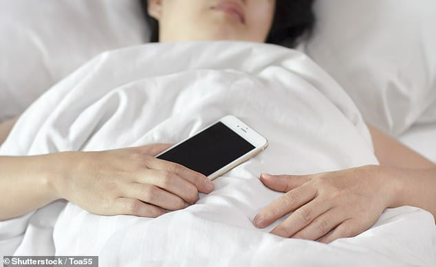 Apple engineers have added a feature to operating systems from iOS 15 up which plays white noise through your device (stock image)