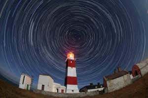 lighthouse at Ynys Enlli, International Dark Sky Sanctuary