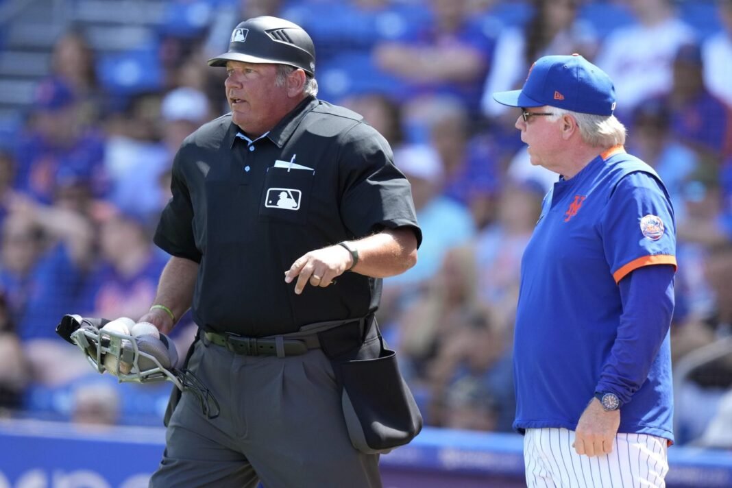 MLB umpires will have a new view this season -- on Zoom