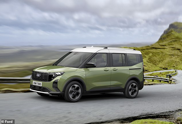 Ford's soon-to-be least expensive car: New Tourneo Courier family model has been unveiled and will go on sale in 2023. It will then become the most affordable vehicle in Ford showrooms