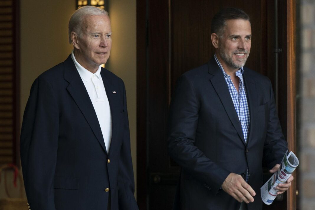 Joe Biden says son Hunter 'has done nothing wrong'