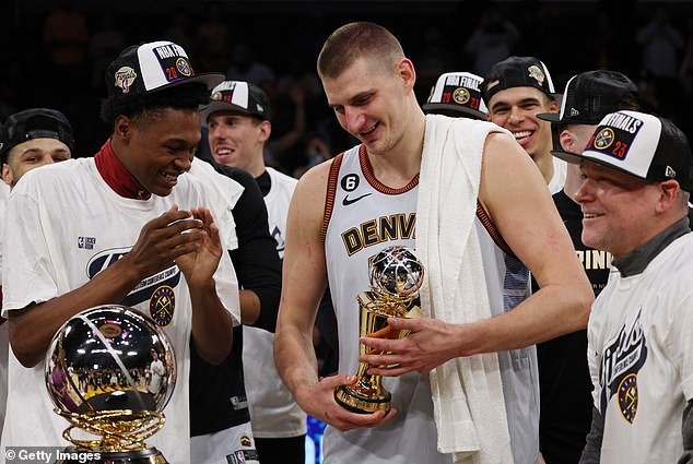 Nikola Jokic had yet another triple-double as he named the MVP of the Western Conference Finals