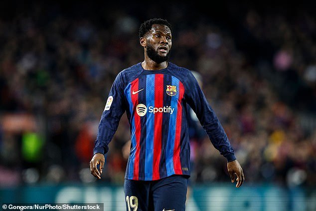 Tottenham have asked Barcelona to 'name their price' for midfielder Franck Kessie (pictured)