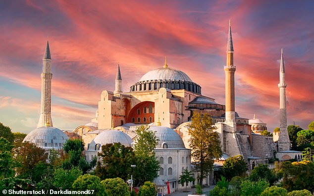 Historical: On a trip to Istanbul, Siobhan Grogan visits The Hagia Sophia, a grand church built by the Romans that is now a mosque