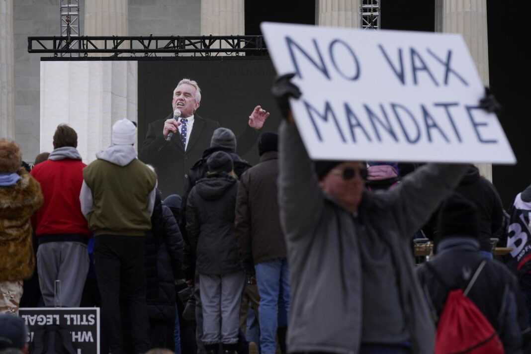 YouTube removes RFK Jr. interview over vaccine comments