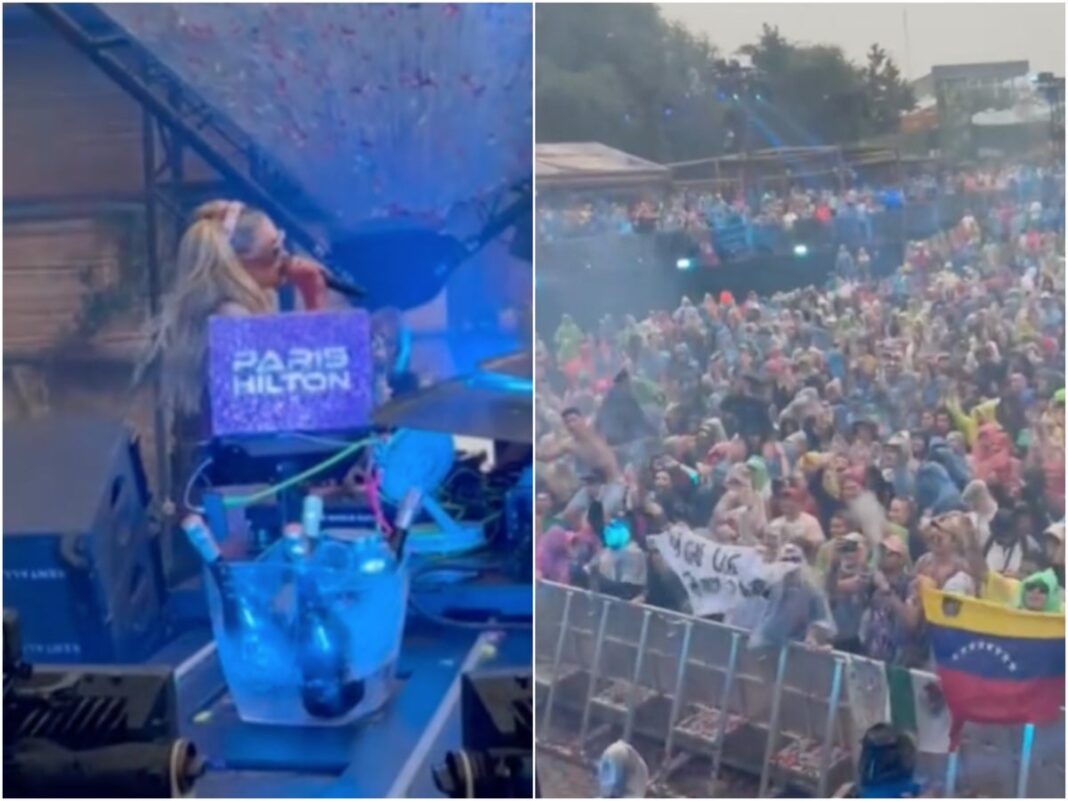 Paris Hilton calls out ‘haters’ who claim she’s not playing live during Tomorrowland DJ set