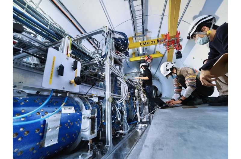 The first observation of neutrinos at CERN's Large Hadron Collider (LHC) 