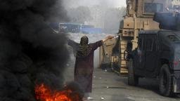 Before hundreds of protesters were killed, Egypt debated less lethal options, report says