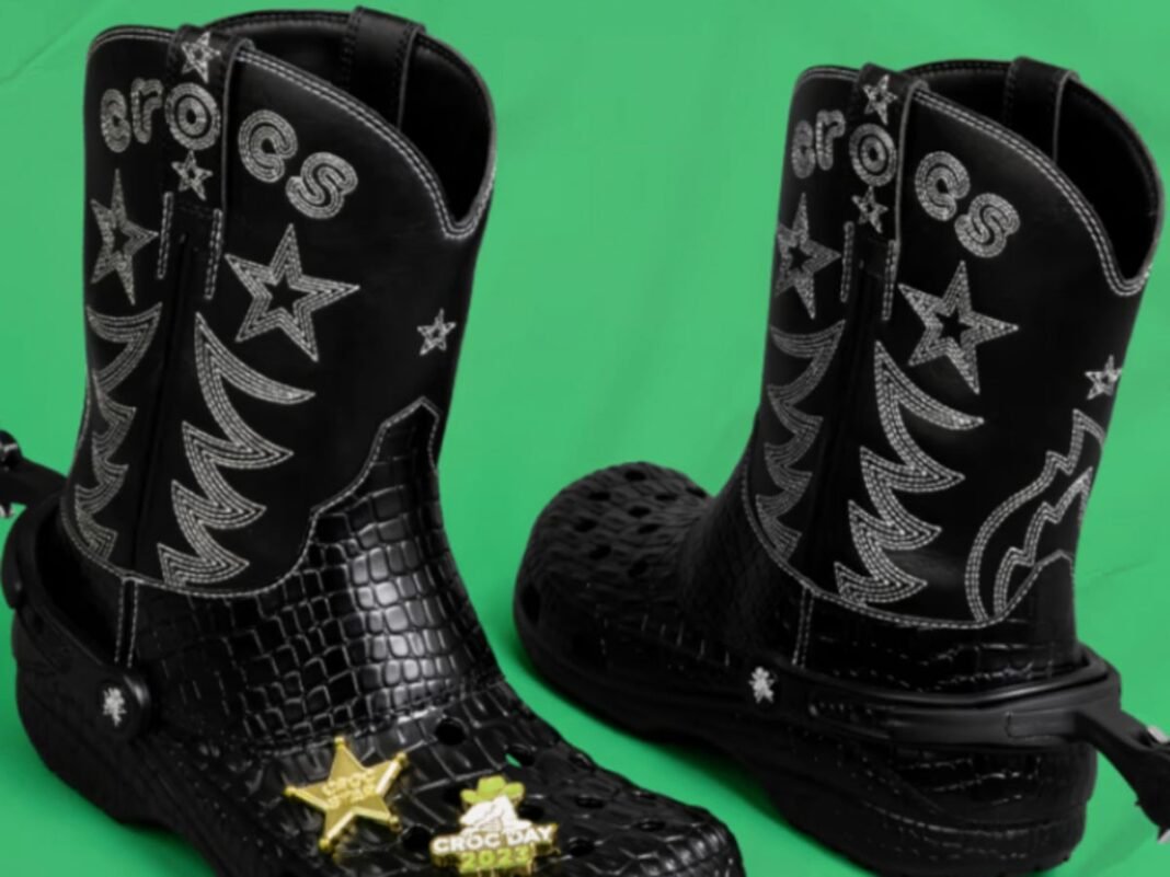 Crocs announces the launch of new cowboy boots to mixed reactions