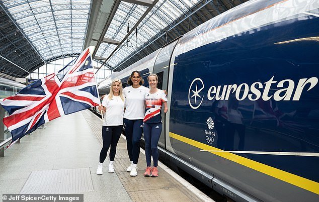 From left to right: Amber Hill - Olympic Shooter, Celia Quansah – Olympian Rugby 7, Claire Cashmore - Paralympian Swimmer