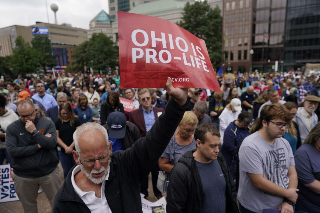 Pro-life movement seeks to rebound after ballot losses with Ohio Issue 1