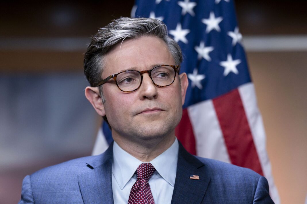 Speaker Mike Johnson eyes funding Ukraine aid with seized Russian assets, calls it 'pure poetry'