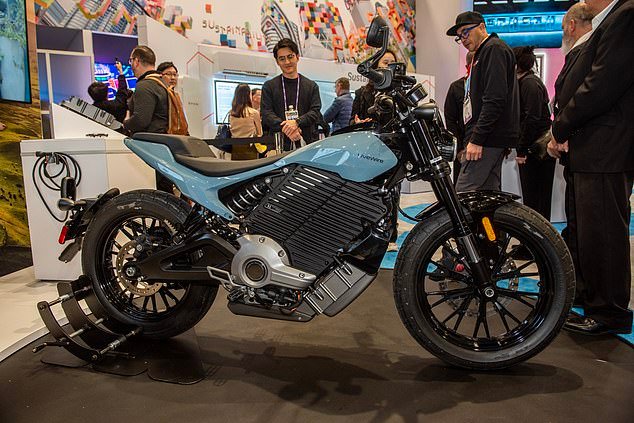 The cooling fins on the LiveWire S2 Del Mar's battery enclosure may give it the look-of an internal combustion motorcycle, but a closer look reveals that this transmission-free electric bike is no Harley Davidson