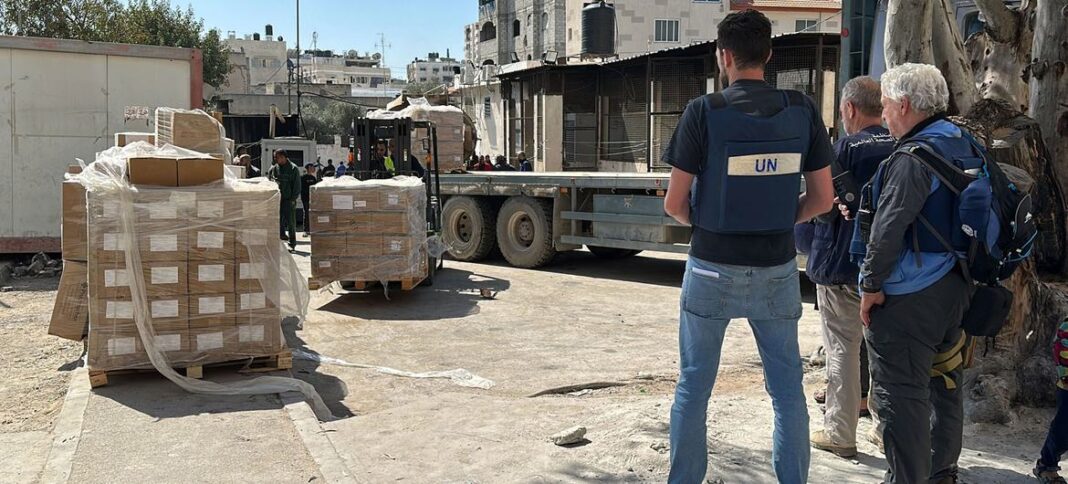 A UN mission to Al-Shifa Hospital in mid-March delivered fuel, medical supplies and food parcels.