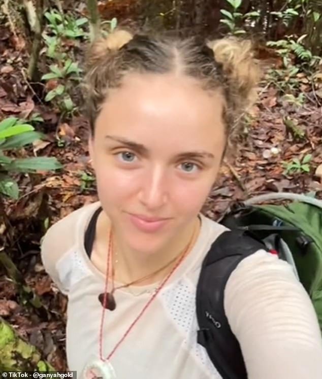 She documents her experiences living in the natural world on TikTok