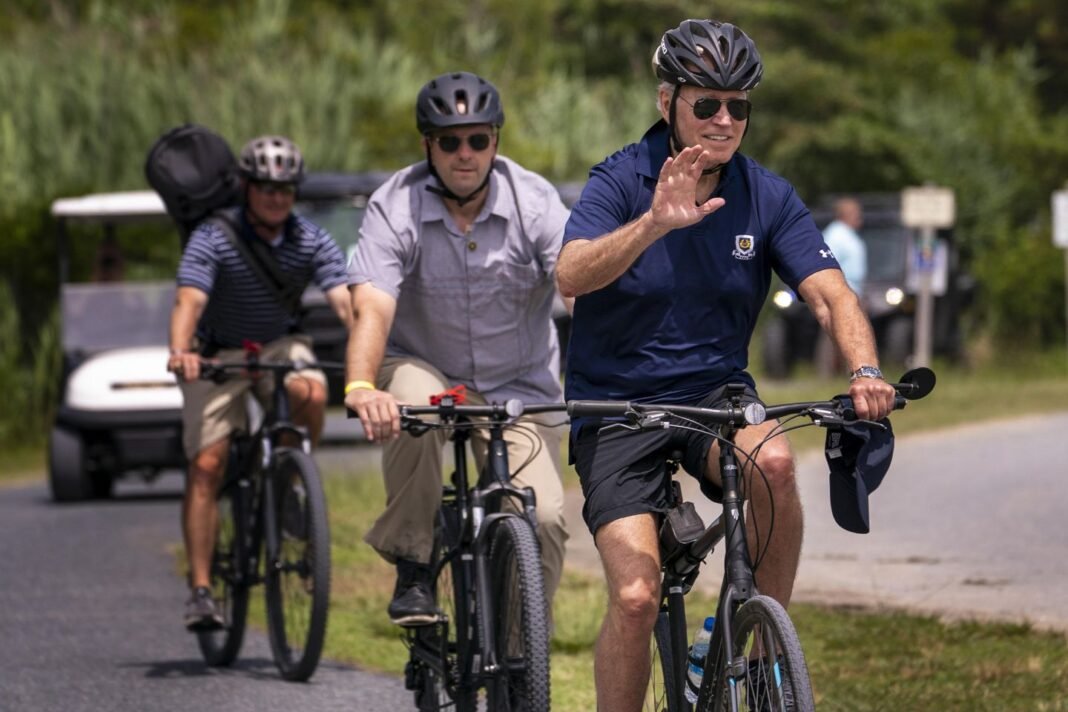 New Trump ads feature Biden falling down stairs and off his bike