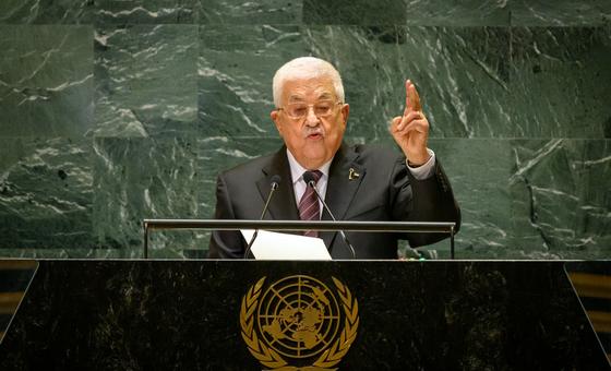 Abbas dismisses ‘Israeli lies’, tells world leaders entire generations being wiped out in Gaza