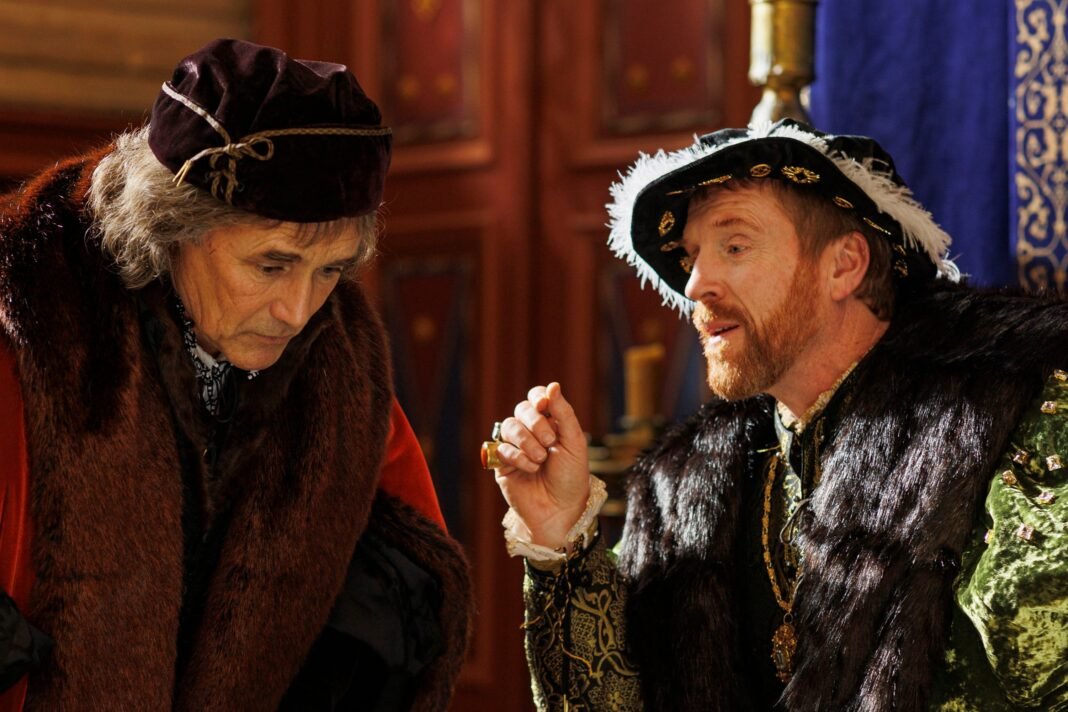 King of the Hall: Mark Rylance as Thomas Cromwell and Damian Lewis as Henry VIII