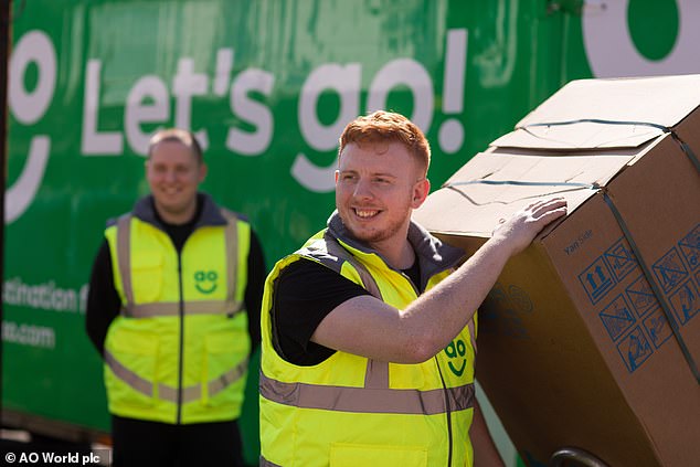 Delivering: Online electrical retailer AO World has enjoyed record annual earnings