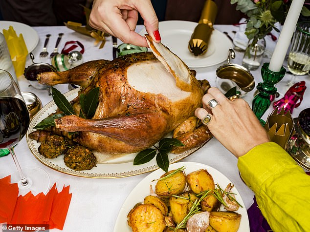 A turkey with all the trimmings is the only option many wil choose at Christmas